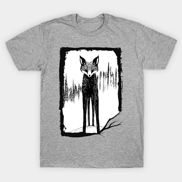 Wild Fox T-Shirt by Bongonation